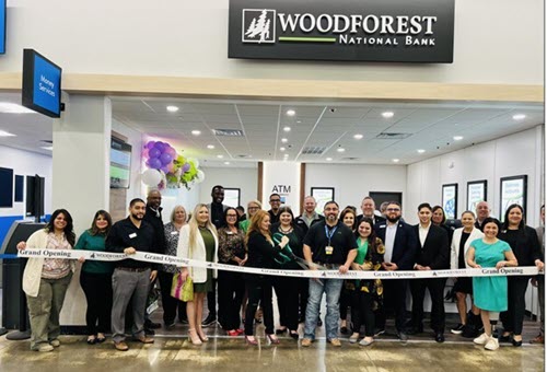 Woodforest National Bank recently opened an in-store retail branch in Livingston, TX, inside Walmart at 1620 W. Church Street.