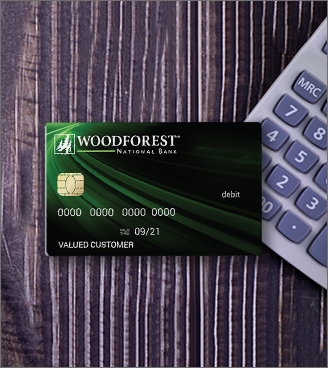 A Woodforest Debit Card