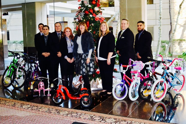 Woodforest National Bank donates bikes to Family Promise of Lake Houston