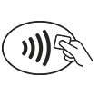 Contactless symbol for digital wallet payments