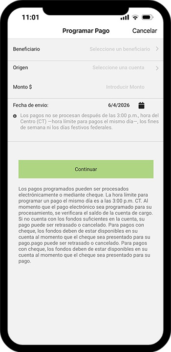 Pay Your Bills Spanish